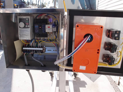 ステンレス製<br>コンクリート<br>ミキサー<br>（食品用途）<br>