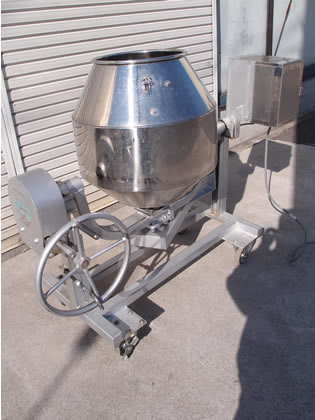 ステンレス製<br>コンクリート<br>ミキサー<br>（食品用途）<br>