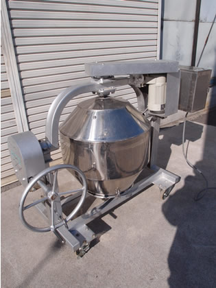 ステンレス製<br>コンクリート<br>ミキサー<br>（食品用途）<br>