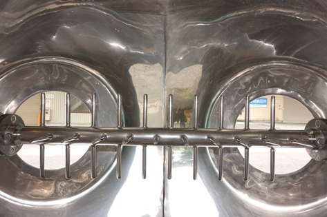 撹拌<br>インテンシファイア付<br>V型混合機