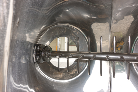 撹拌<br>インテンシファイア付<br>V型混合機