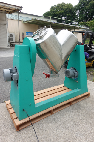 撹拌<br>インテンシファイア付<br>V型混合機