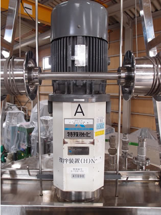 T･K<br>ホモミキサー付<br>撹拌タンク