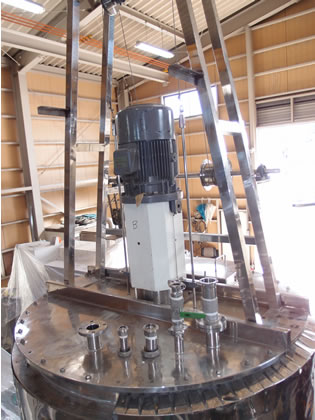 T･K<br>ホモミキサー<br>SUS<br>撹拌槽