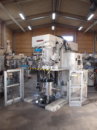 中･高粘度用<br>撹拌混練機<br><br>プラネタリー<br>ディスパー<br><br>分散撹拌<br>混合練り