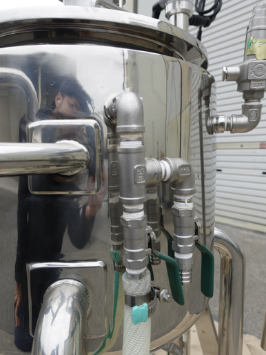 ホモミキサー<br>＆<br>ジャケット付タンク