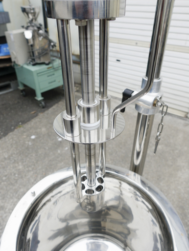 ホモミキサー<br>＆<br>ジャケット付タンク