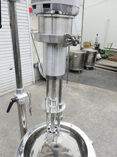 ホモミキサー<br>＆<br>ジャケット付タンク