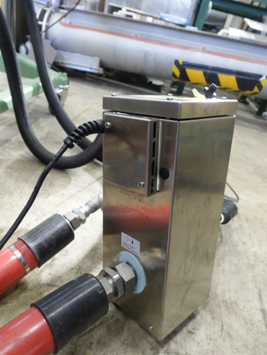 【1】<br>ガラス反応釜<br><br>精密温調器