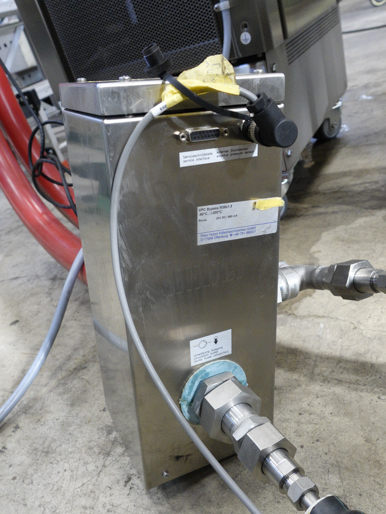 【1】<br>ガラス反応釜<br><br>精密温調器