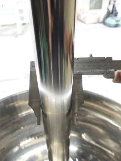 ※未使用品※<br>真空脱泡<br>SUS撹拌槽<br><br>ディスパー