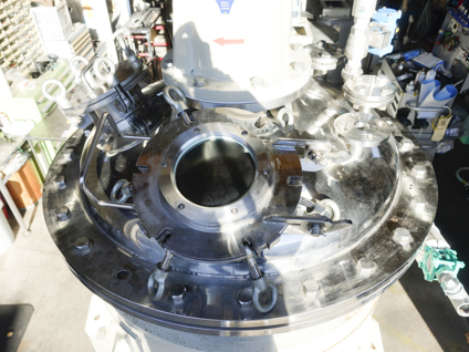 ※未使用品※<br>真空脱泡<br>SUS撹拌槽<br><br>ディスパー