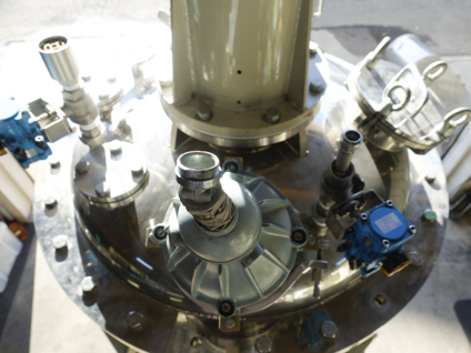 ※未使用品※<br>真空脱泡<br>SUS撹拌槽<br><br>ディスパー