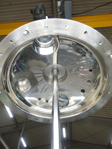 ※未使用品※<br>真空脱泡<br>SUS撹拌槽<br><br>ディスパー