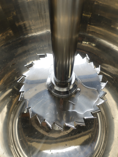 ※未使用品※<br>真空脱泡<br>SUS撹拌槽<br><br>ディスパー