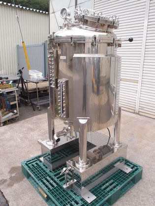 SUS316<br>撹拌槽<br><br>撹拌<br>タンク