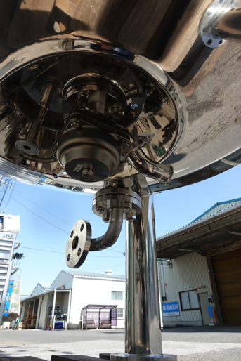 ジャケット付<br>ステンレス<br>撹拌槽