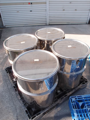 SUSバケツ<br>タンク