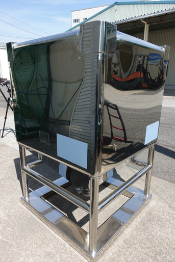 角型粉体<br>ホッパータンク<br><br>粉体用IBC