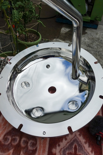 移動台車付<br>ステンレス<br>タンク