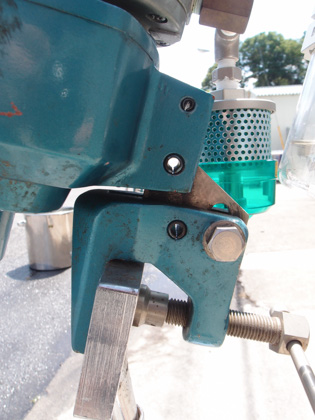 エアー<br>モーター式<br>可搬式<br>撹拌機