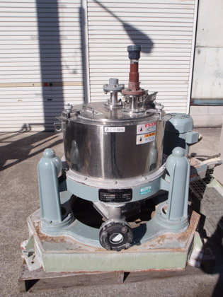 上部排出型<br>遠心分離機<br><br>バスケット<br>遠心分離機