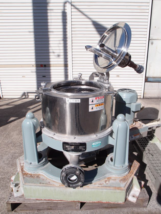 上部排出型<br>遠心分離機<br><br>バスケット<br>遠心分離機