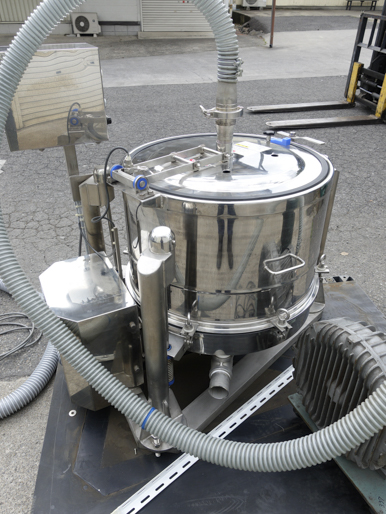 ザルカゴ<br>遠心脱水機<br><br>ステンレス仕様