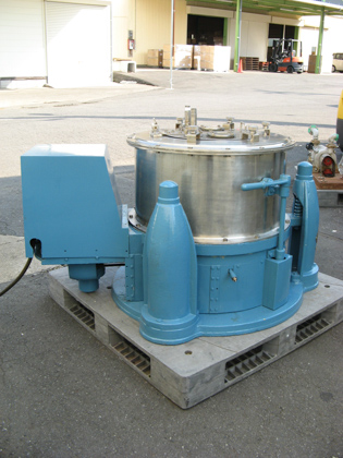 上部排出型<br>遠心分離機<br>バスケット型