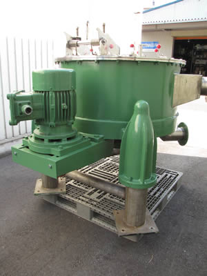 上部排出型<br>遠心分離機<br>バスケット型