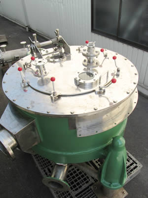 上部排出型<br>遠心分離機<br>バスケット型