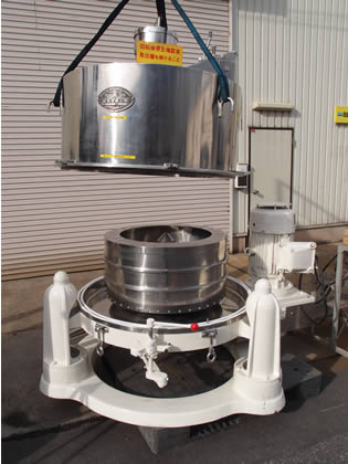 無孔壁<br>遠心分離機