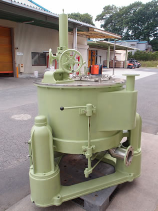 底部排出型<br>遠心分離機