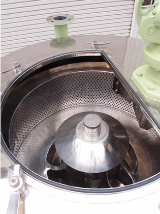 底部排出型<br>遠心分離機