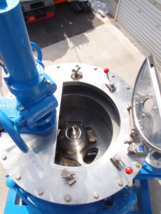 底部排出型<br>遠心分離機