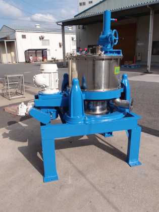 底部排出型<br>遠心分離機