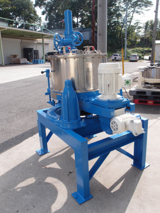 底部排出型<br>遠心分離機