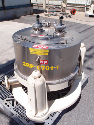 上部排出型<br>遠心分離機