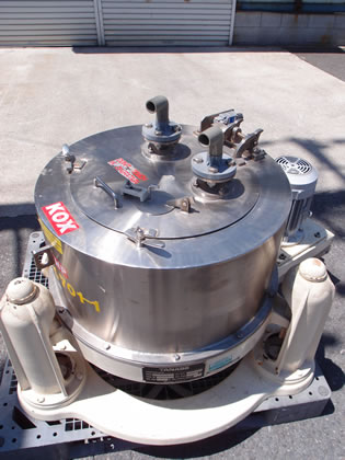 上部排出型<br>遠心分離機