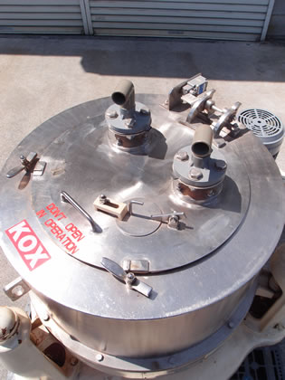 上部排出型<br>遠心分離機