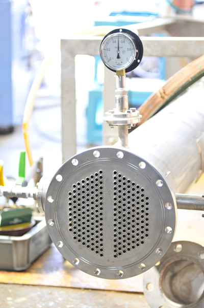 熱交換機<br>多管式<br>SUS<br>コンデンサー<br><br>シェル＆チューブ<br>