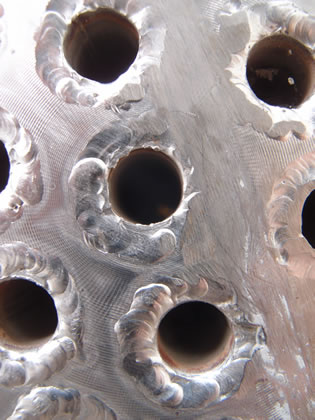 ステンレス<br>多管式<br>熱交換器<br><br>チューブ式<br>熱交換器