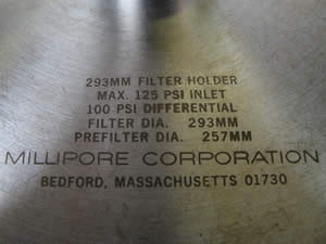 メンブラン<br>フィルター<br>単板式<br>濾過器