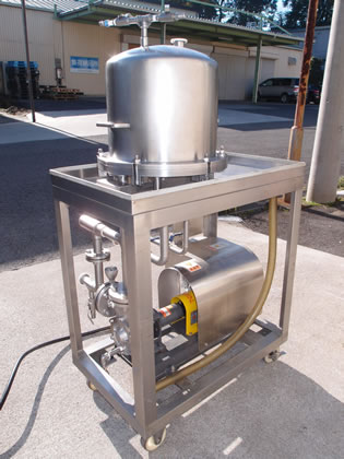 水平<br>濾板型<br>濾過器<br>