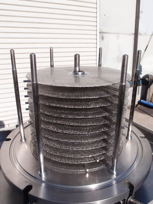 水平<br>濾板型<br>濾過器<br>