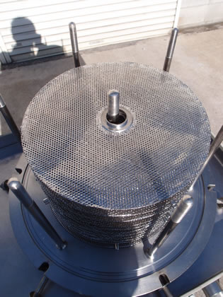 水平<br>濾板型<br>濾過器<br>