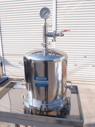 水平<br>濾板式<br>濾過機