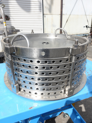 ジャケット付<br>スパークラー<br>フィルター<br><br>多段濾過