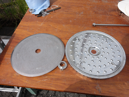 ジャケット付<br>スパークラー<br>フィルター<br><br>多段濾過