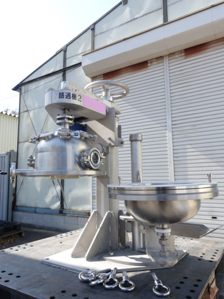 練込液篩過機<br><br>濾過機